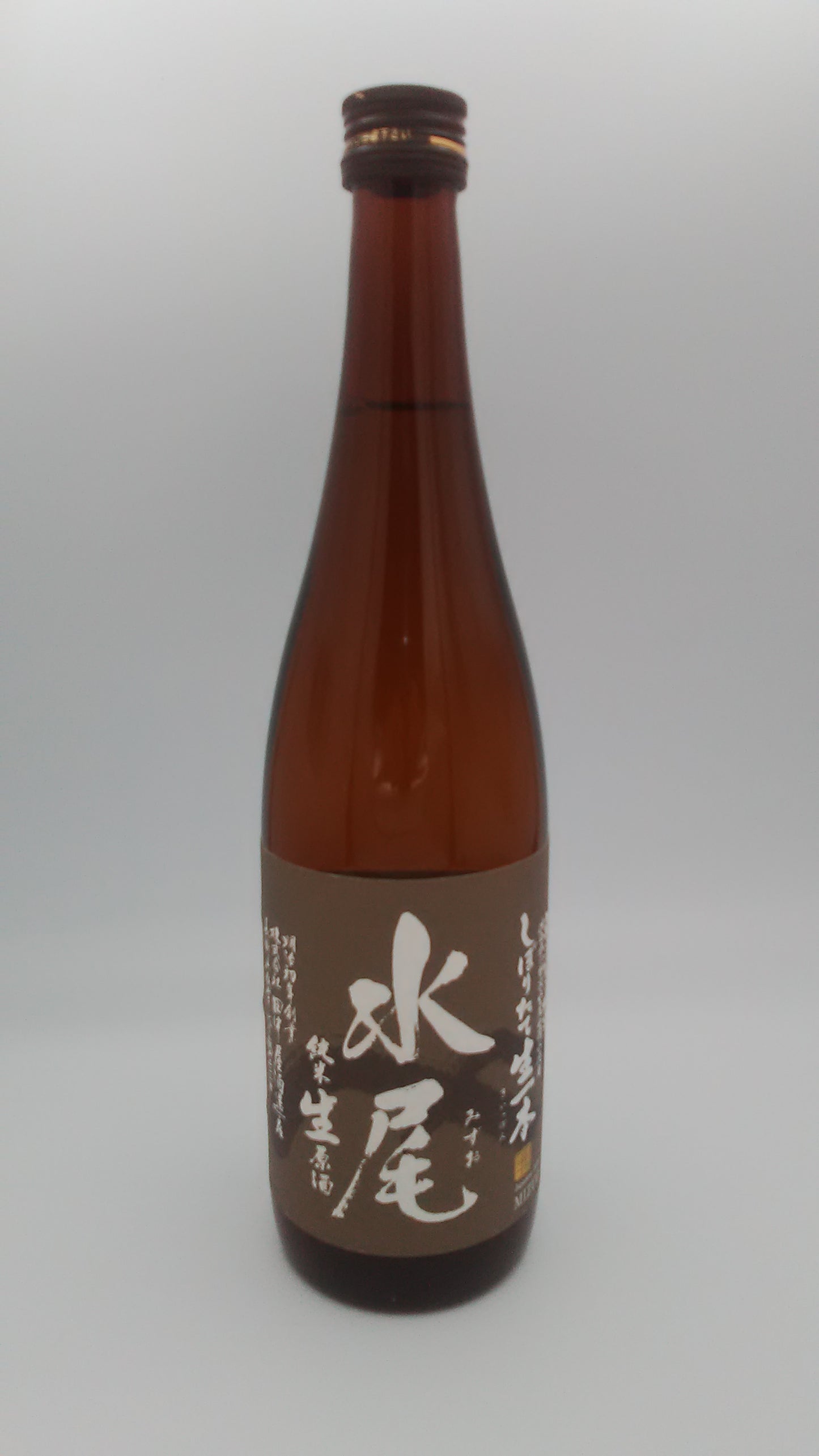 水尾　純米生原酒　しぼりたて生一本　720ml　